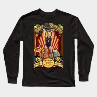 The Amazon Woman Sideshow Poster Long Sleeve T-Shirt